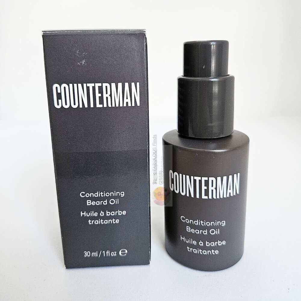 *Beautycounter* Counterman Conditioning Beard Oil - NEW! - HTF!